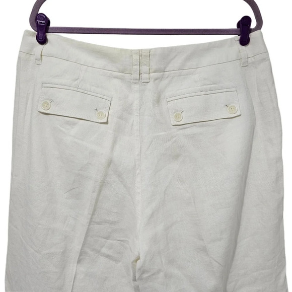 Liz Claiborne Sloan Linen Pants - Picture 6 of 7